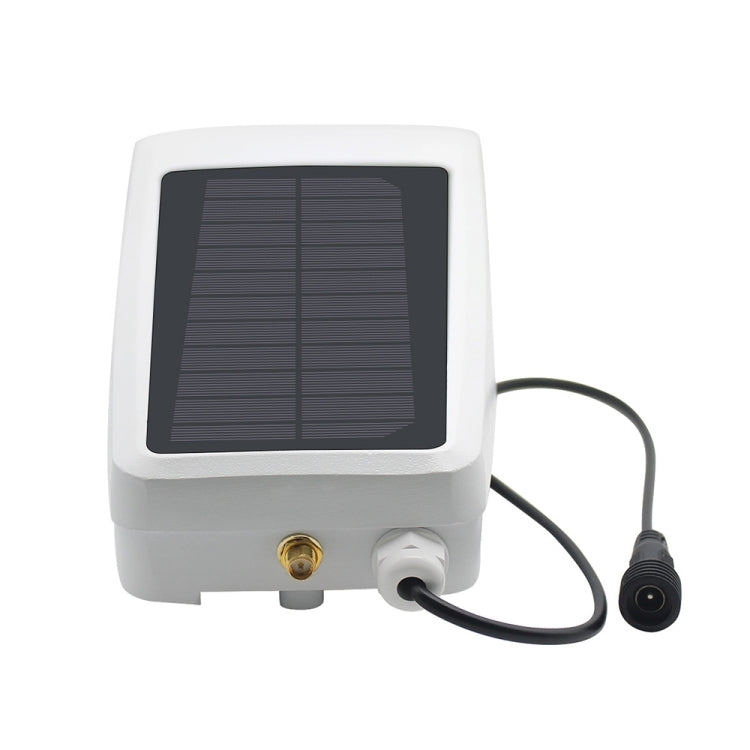 ESCAM QF270 1080P Solar Panel IP66 Waterproof WiFi IP Camera, Support PIR Motion Sensor / Night Vision / TF Card / Two-way Audio (White)