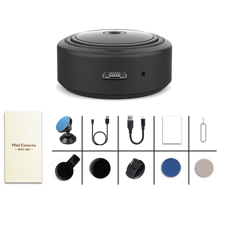 A11 Portable 1080P HD Wireless Camera with Hanging Ring, Support Non-light Infrared Night Vision / Motion Detection / TF Card
