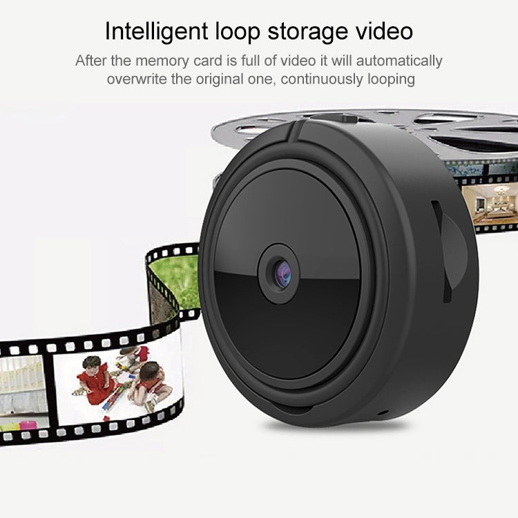 A11 Portable 1080P HD Wireless Camera with Hanging Ring, Support Non-light Infrared Night Vision / Motion Detection / TF Card