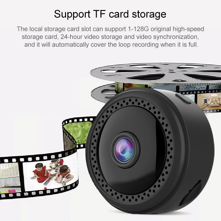 W12 Mini 1080P HD Wireless Camera, Support Non-light Infrared Night Vision / Motion Detection