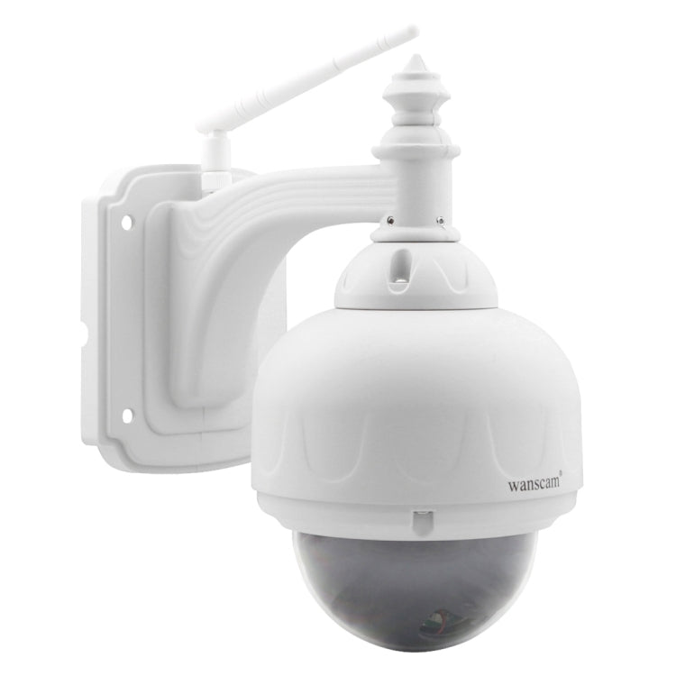 Wanscam HW0028 1.0MP 720P 1/4 inch 5x Optical Zoom Lens Waterproof WiFi IP PTZ Dome Camera,  Night Vision / Motion Detection, IR Distance: 15m