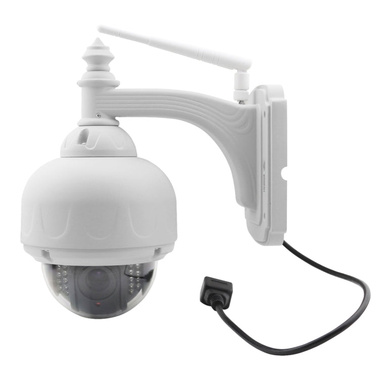 Wanscam HW0028 1.0MP 720P 1/4 inch 5x Optical Zoom Lens Waterproof WiFi IP PTZ Dome Camera,  Night Vision / Motion Detection, IR Distance: 15m