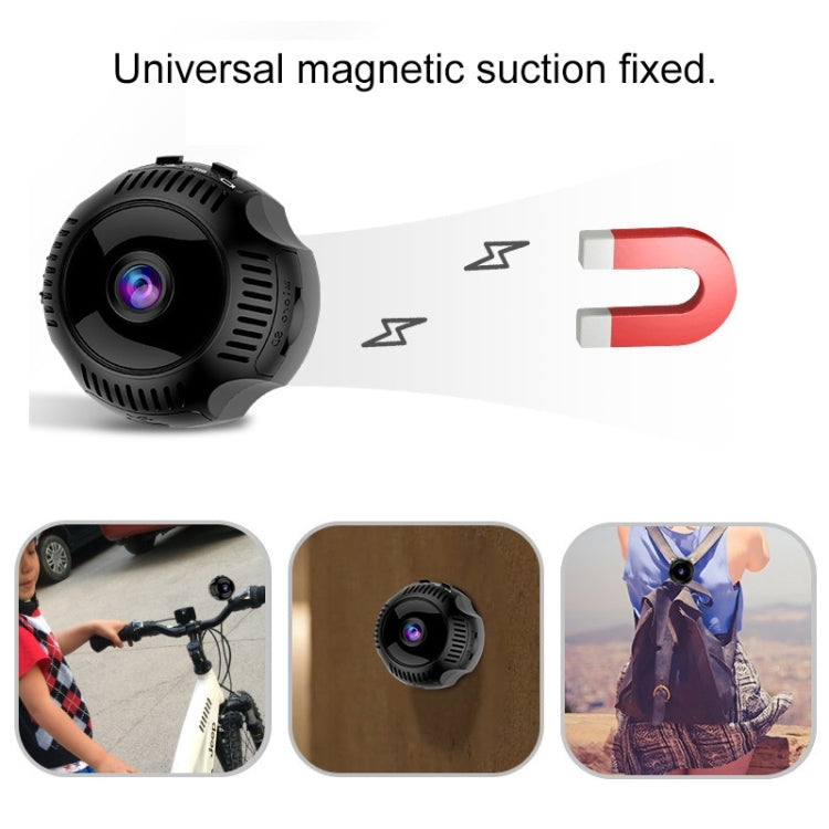 X7 1080P HD Smart Mini Wireless Network Camera, Support 160 Degrees Wide Angle & Motion Detection & Infrared Night Vision & TF Card