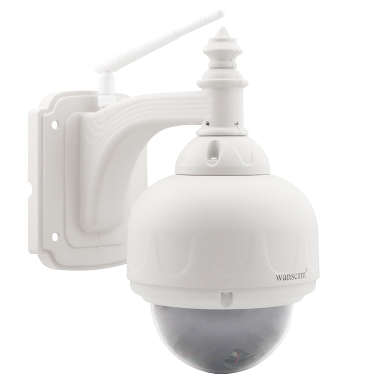 Wanscam HW0038 1.0MP 720P 1/4 inch 4mm Lens Waterproof WiFi IP PTZ Dome Camera,  Night Vision / Motion Detection, IR Distance: 15m