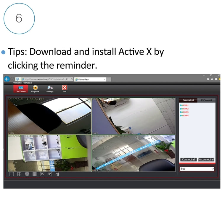 IPCC-KitB16 IPCC-N4 4 x HD 720P P2P 1.0 MP WiFi Wireless IP Security Camera + 4CH NVR Set, Support Monitor Detection & IR Night Vision(Black)