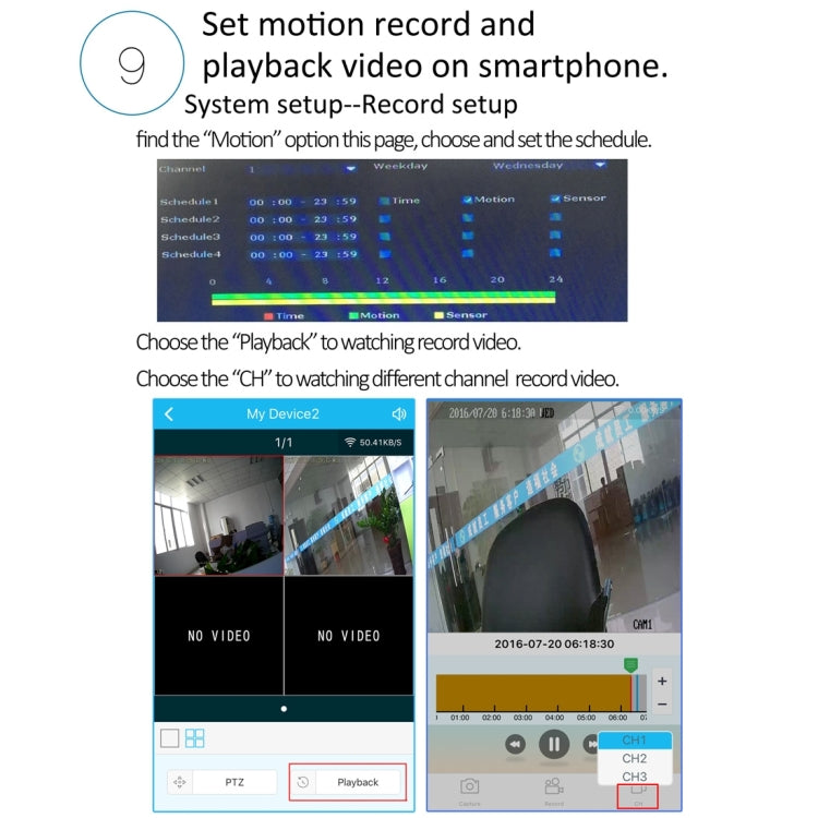 IPCC-KitB16 IPCC-N2 2 x HD 720P P2P 1.0 MP WiFi Wireless IP Security Camera + 4CH NVR Set, Support Monitor Detection & IR Night Vision(Black)