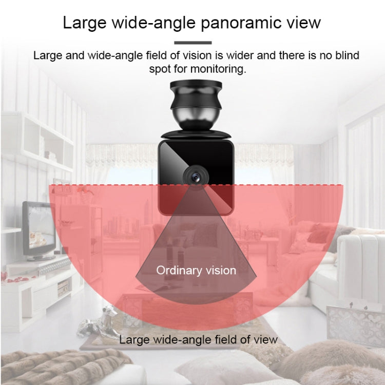 H9 Small Wireless WiFi HD IP Camera, Support Non-light Night Vision & Mobile Phone Remote Monitoring & Motion Detection / Alarm & 64GB Camera Memory Card,