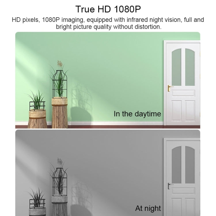 ytjjz0105 2 Million Pixels Household Rotatable Wireless WiFi HD Camera, Support Infrared Night Vision & Mobile Phone Remote Monitoring & Motion Detection / Alarm & Two-way Voice