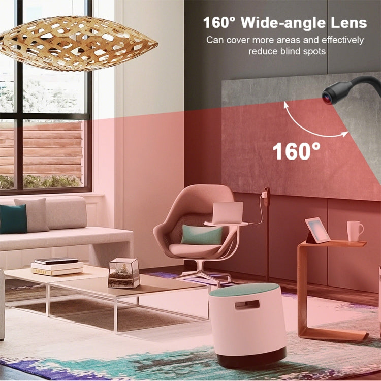 V380-U8 Small Wireless WiFi HD IP Camera without Memory Card, Support Mobile Phone Remote Monitoring & Motion Detection / Alarm, U