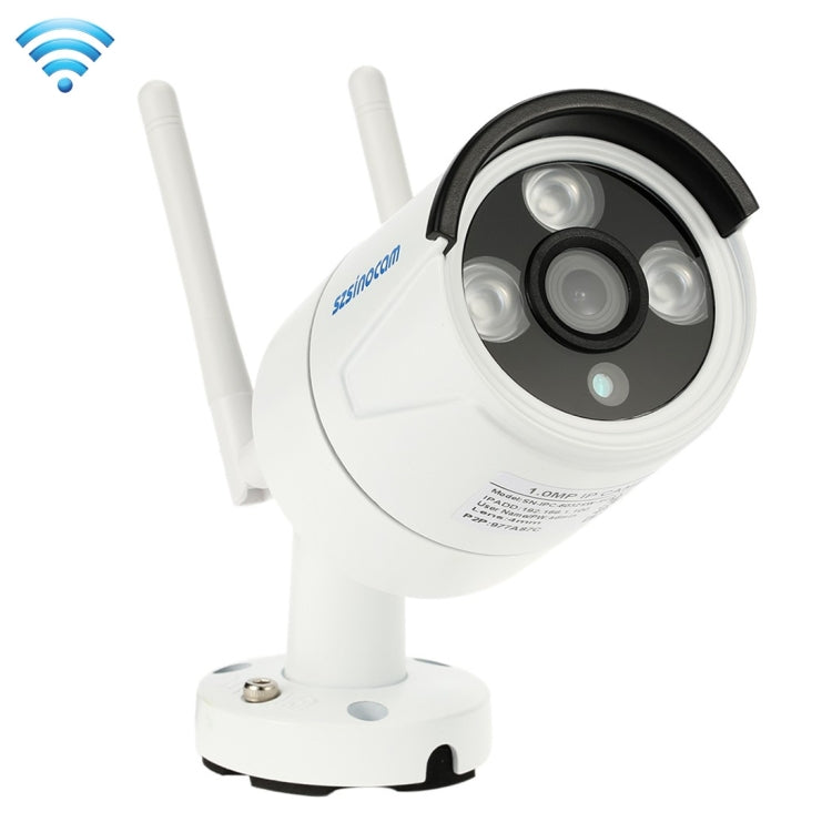 szsinocam SN-IPC-7042SW-SD HD 720P 1.0MP P2P IP Camera Wireless WiFi Smart Security Camera with 8G TF Card, Support Monitor Detection & IR Night Vision & Mobile Phone Remote Control(White)