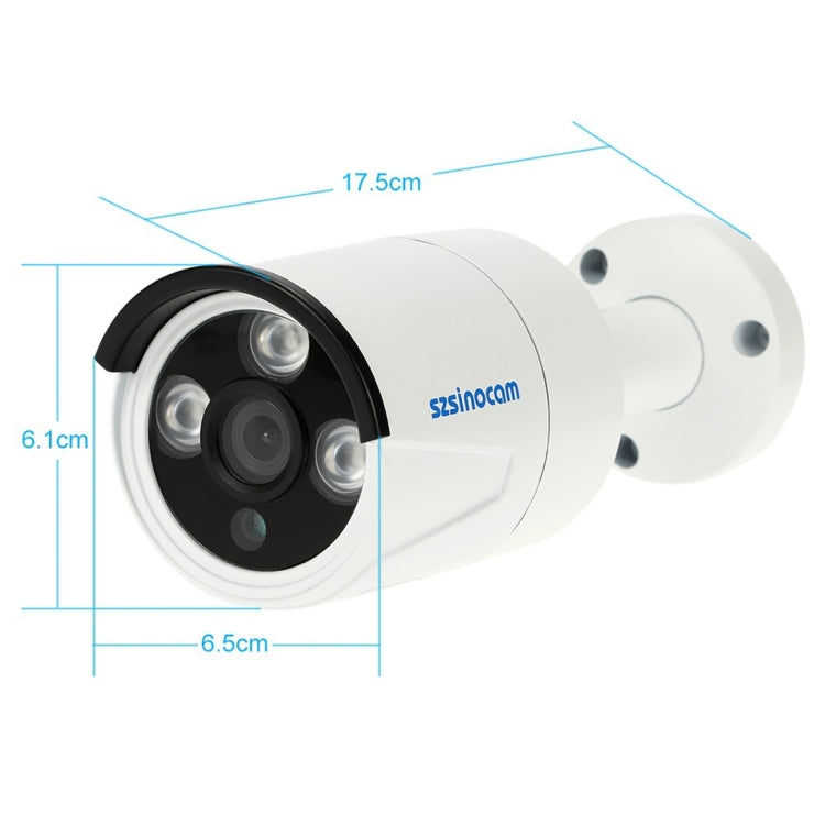 szsinocam SN-IPC-7042SW-SD HD 720P 1.0MP P2P IP Camera Wireless WiFi Smart Security Camera with 8G TF Card, Support Monitor Detection & IR Night Vision & Mobile Phone Remote Control(White)