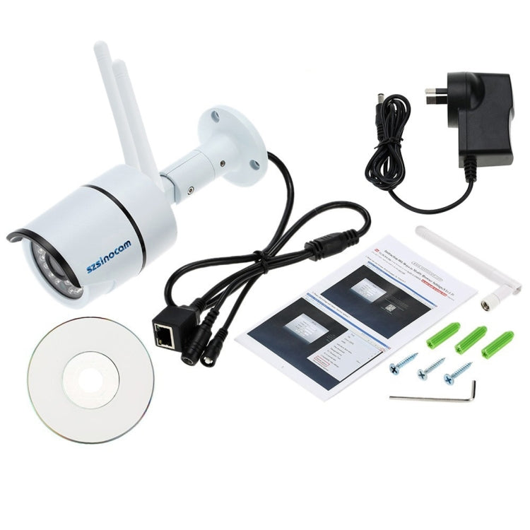 szsinocam SN-IPC-7032SW HD 720P 1.0MP P2P IP Camera Wireless WiFi Smart Security Camera, Support Monitor Detection & IR Night Vision & Mobile Phone Remote Control(White)
