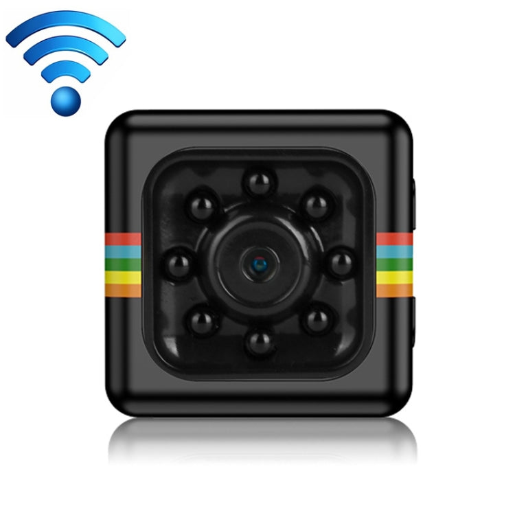 SQ11 Home HD 1080P 8 LEDs Mini WiFi Camera, Support Night Vision & Motion Detection & TF Card