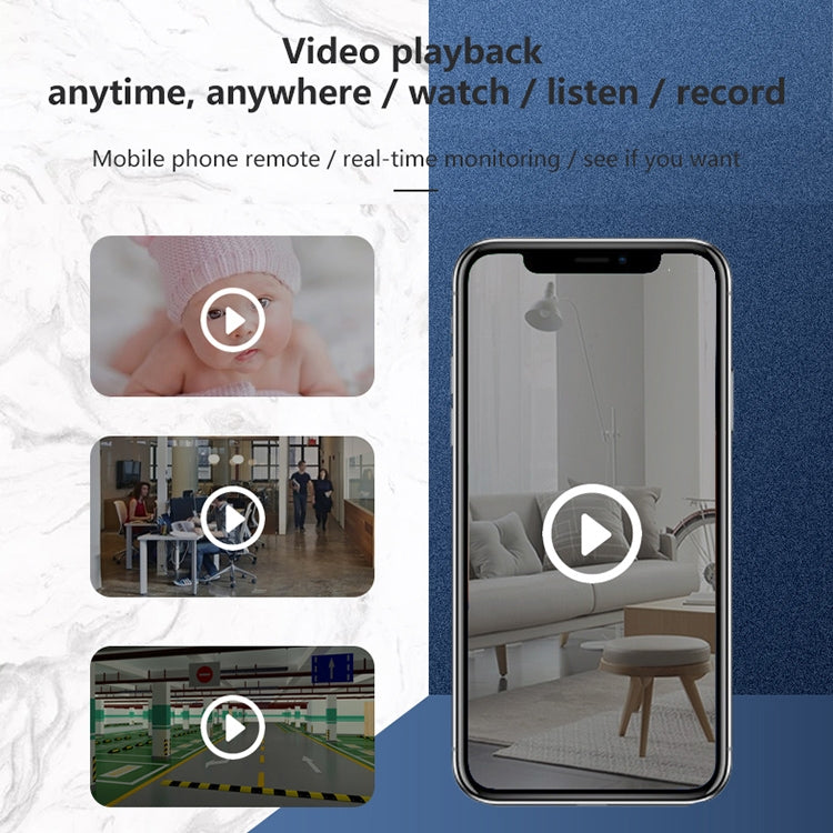 A8 Backclip Outdoor WiFi Motion Detect Sports DV Camera