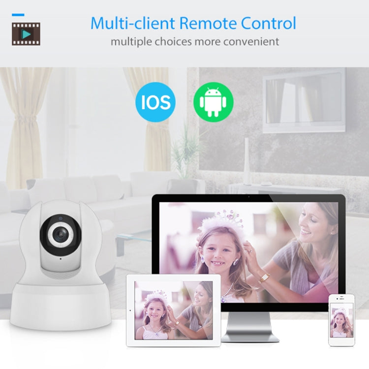 NEO NIP-23AI Indoor WiFi PT P2P IP Camera, with IR Night Vision & Multi-angle Monitor & Mobile Phone Remote Control