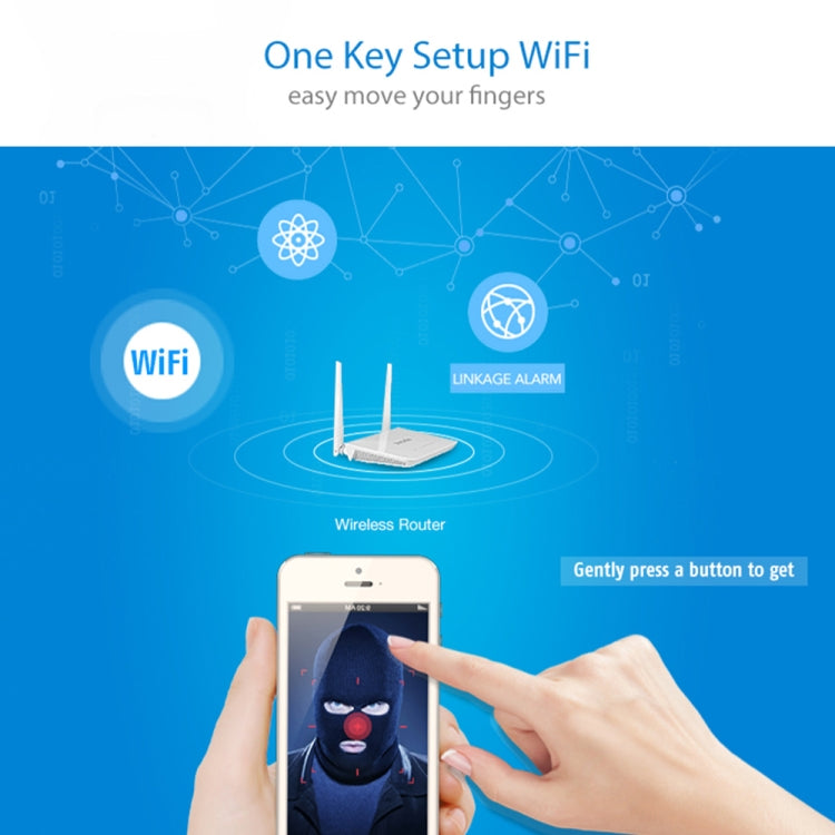 NEO NIP-23AI Indoor WiFi PT P2P IP Camera, with IR Night Vision & Multi-angle Monitor & Mobile Phone Remote Control