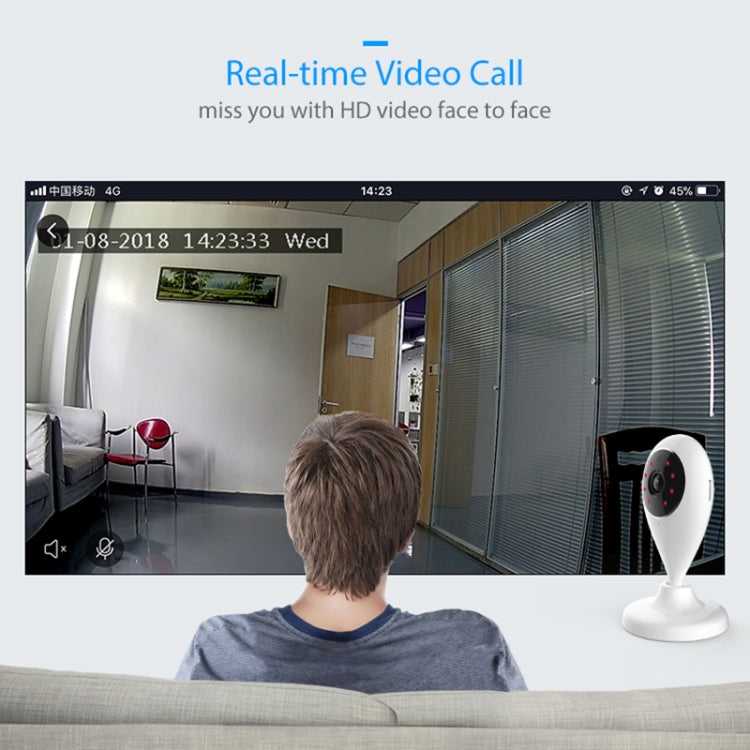 NEO NIP-55AI Indoor WiFi IP Camera, with IR Night Vision & Multi-angle Monitor & Mobile Phone Remote Control