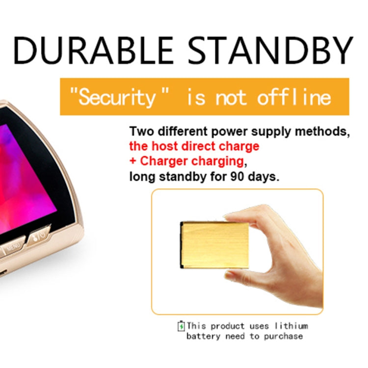 YB-45AHD-M 4.5 Inch Motion Detection Camera Video Smart Digital Door Viewer