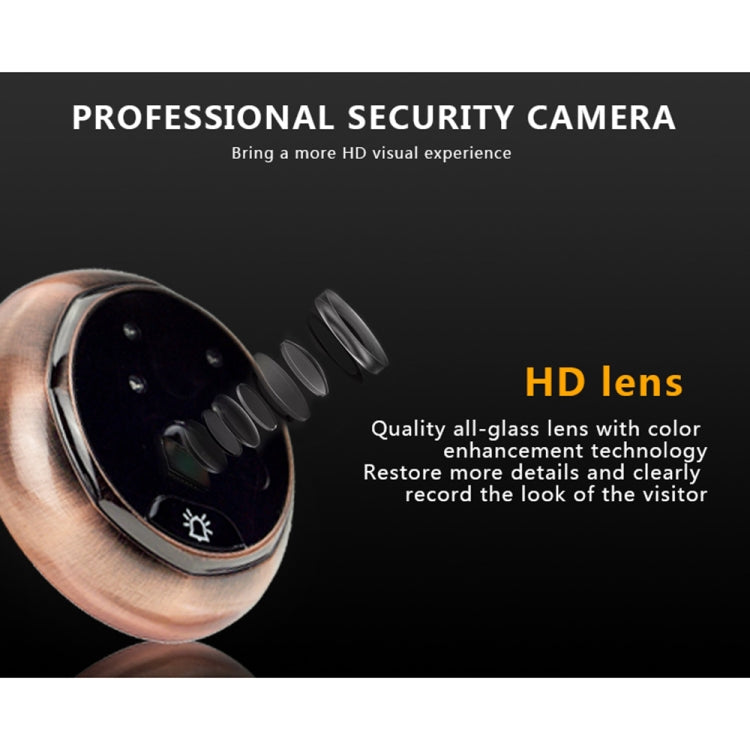 YB-45AHD-M 4.5 Inch Motion Detection Camera Video Smart Digital Door Viewer
