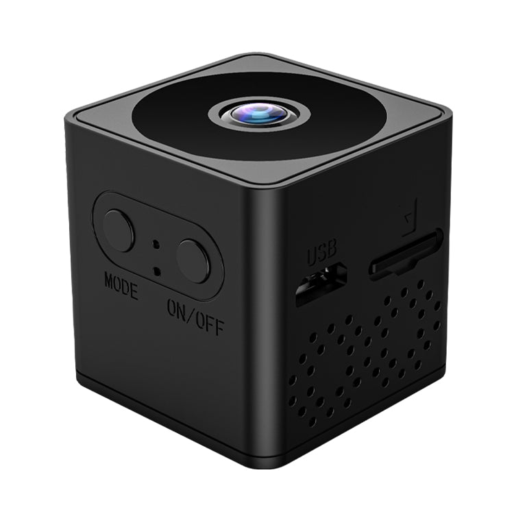 Q16 Mini WiFi Wireless Network Action Camera Wide-angle Recorder with Night Vision and Motion Detection  - Black