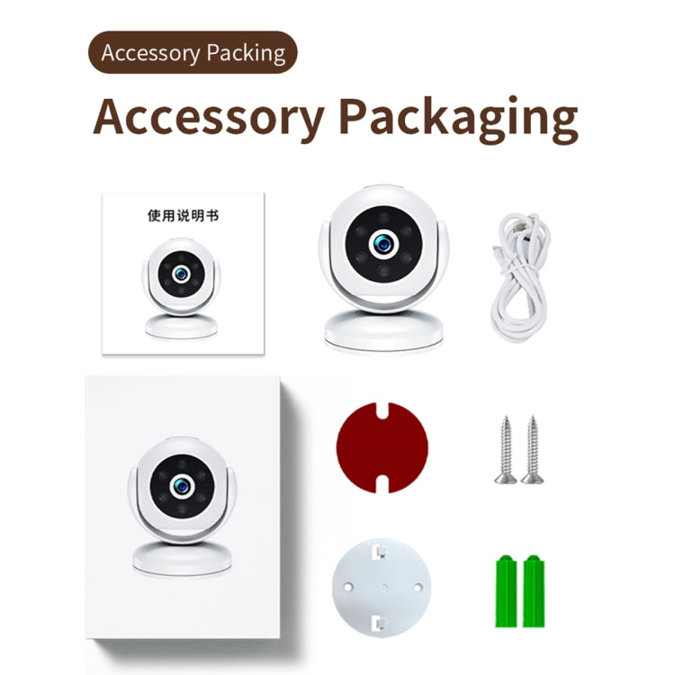 A5 Portable Mini 4K HD Camera Night Vision Home Security Micro Camcorder  - White