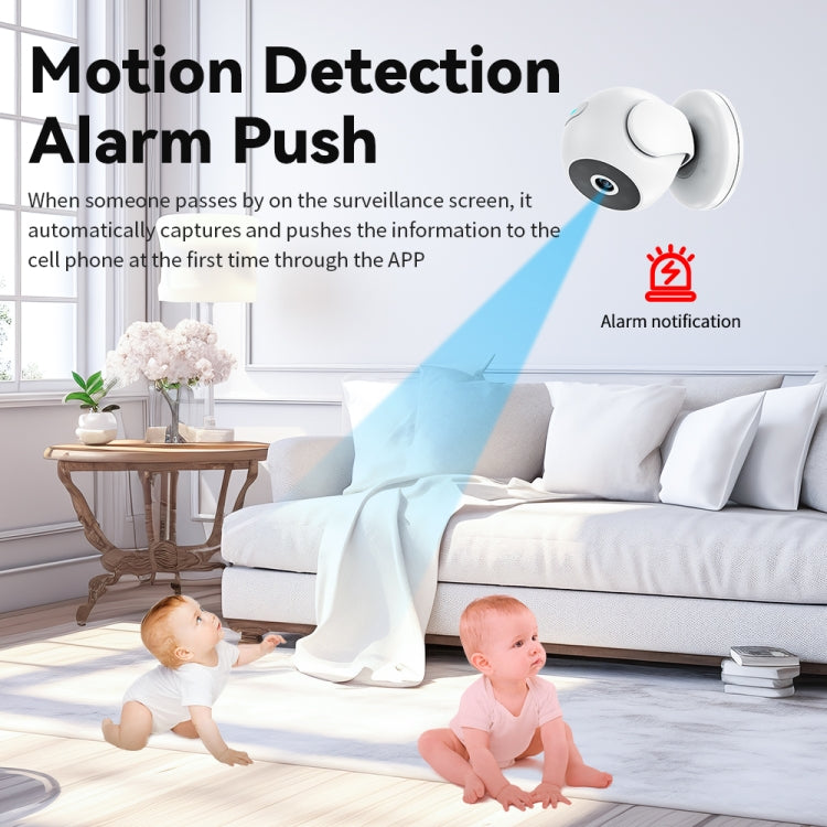 A5 Portable Mini 4K HD Camera Night Vision Home Security Micro Camcorder  - White
