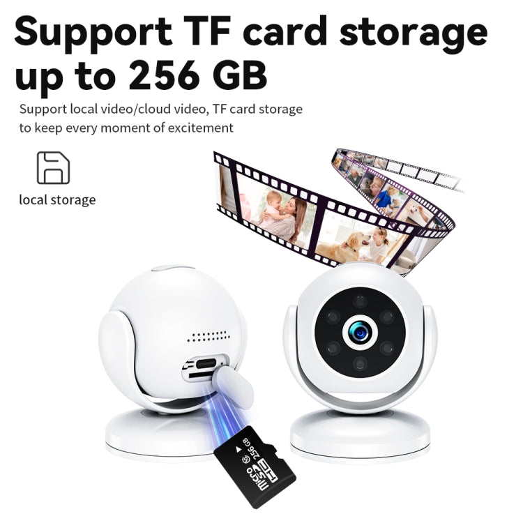 A5 Portable Mini 4K HD Camera Night Vision Home Security Micro Camcorder  - White