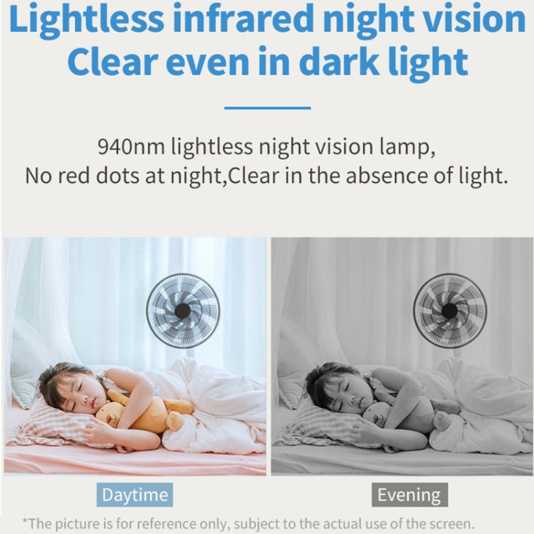 K9 Cute Pets Smart Home Camera, Support Night Vision & Two-way Voice & Motion Detection  - White