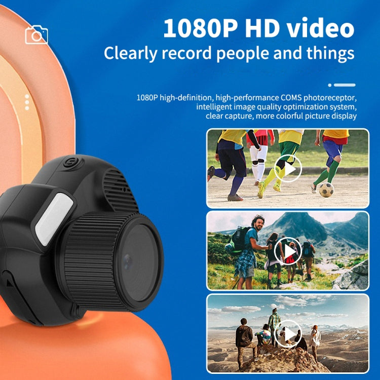 Y3000 1080P Mini Action Camera with Screen Video Recorder Sport DV Small Micro Camcorder  - Black
