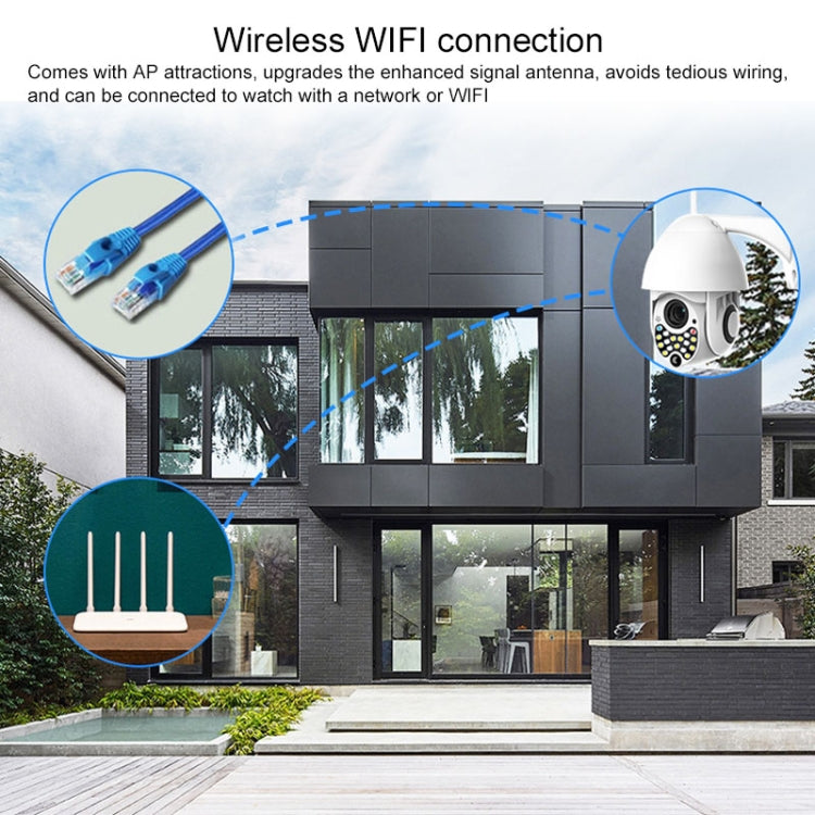 1080P HD IP66 Waterproof Wireless IP Camera, Support Motion Detection / Night Vision / TF Card