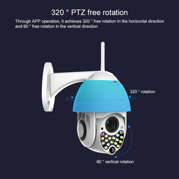 1080P HD IP66 Waterproof Wireless IP Camera, Support Motion Detection / Night Vision / TF Card