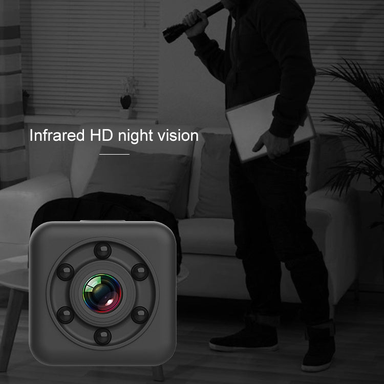 SQ29 640P HD Smart Home WiFi Camera, Support WiFi Hotspot & Night Vision & TF Card