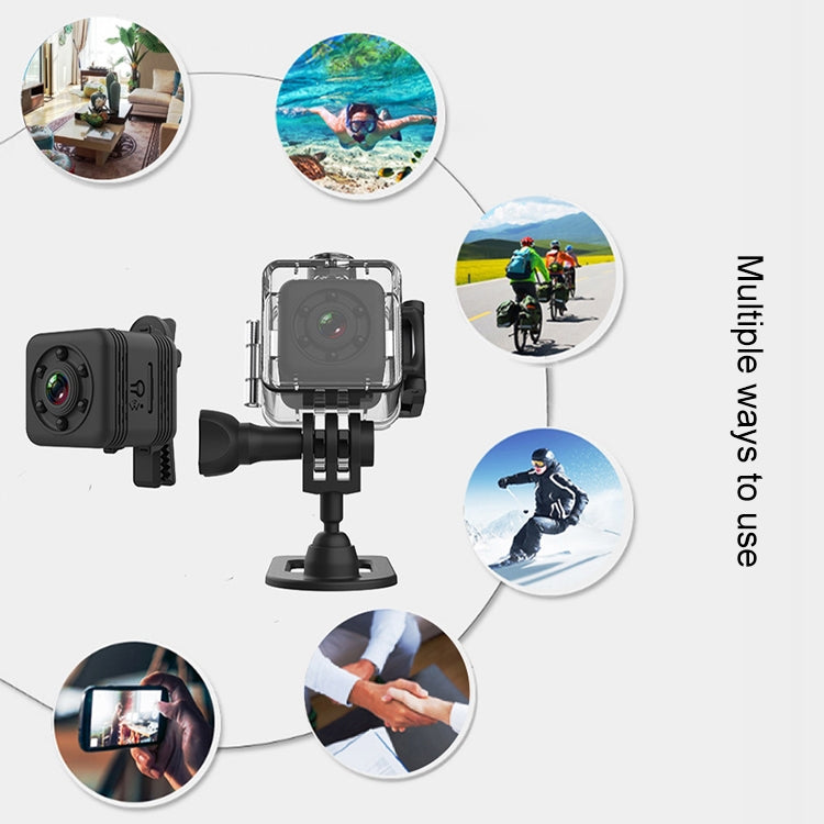 SQ29 640P HD Smart Home WiFi Camera, Support WiFi Hotspot & Night Vision & TF Card