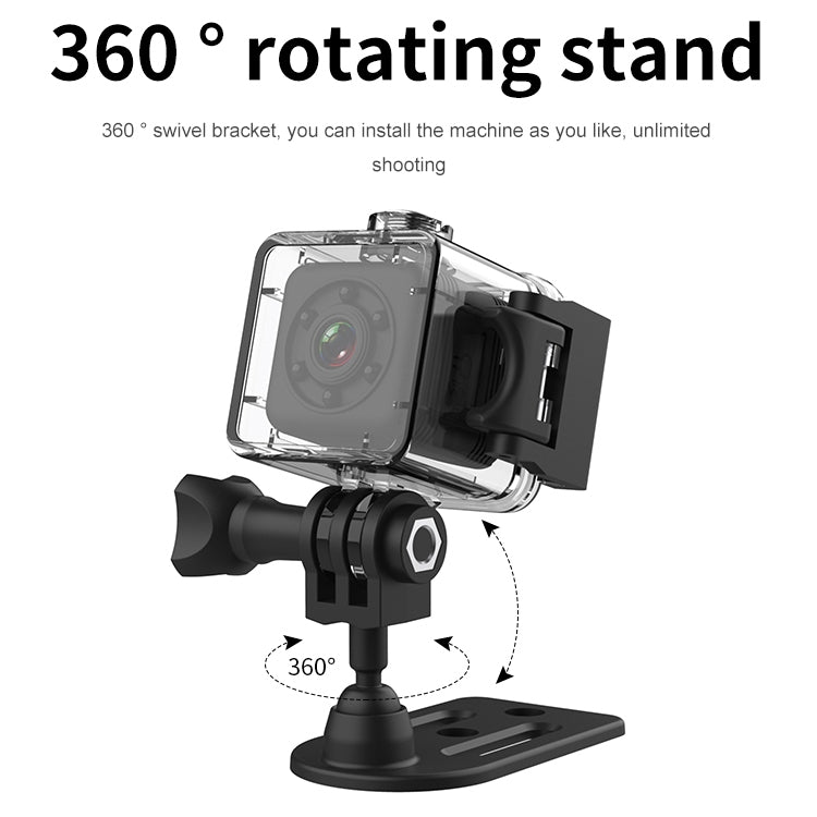 SQ29 640P HD Smart Home WiFi Camera, Support WiFi Hotspot & Night Vision & TF Card