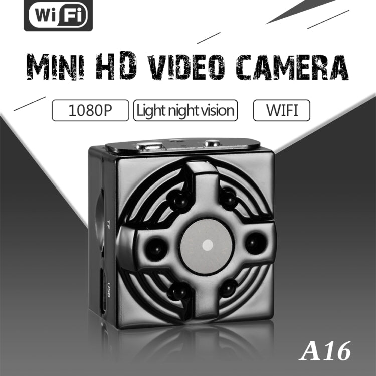 A16 1080P WiFi IP Camera Mini DV, Support TF Card & Night Vision