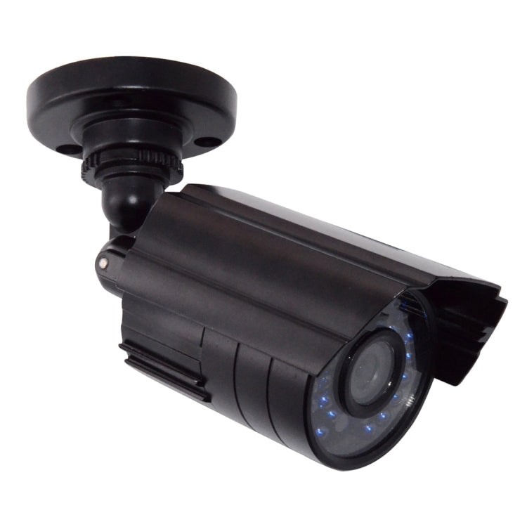 WQ-1002 2000TVL HD Anti-water Gun Type Analog 30 Light Infrared Camera(Black)