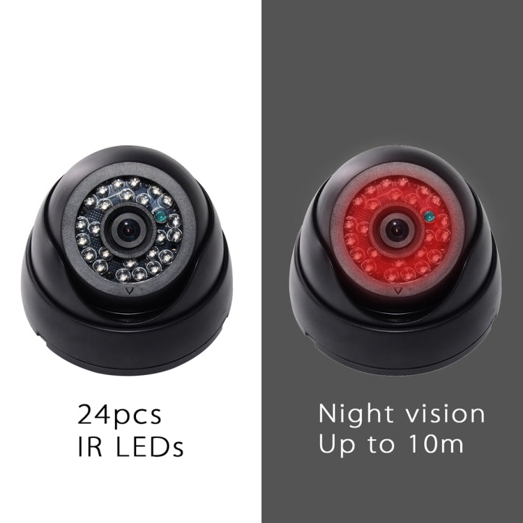 WQ-7004 24 LED Lights Conch Camera(White)