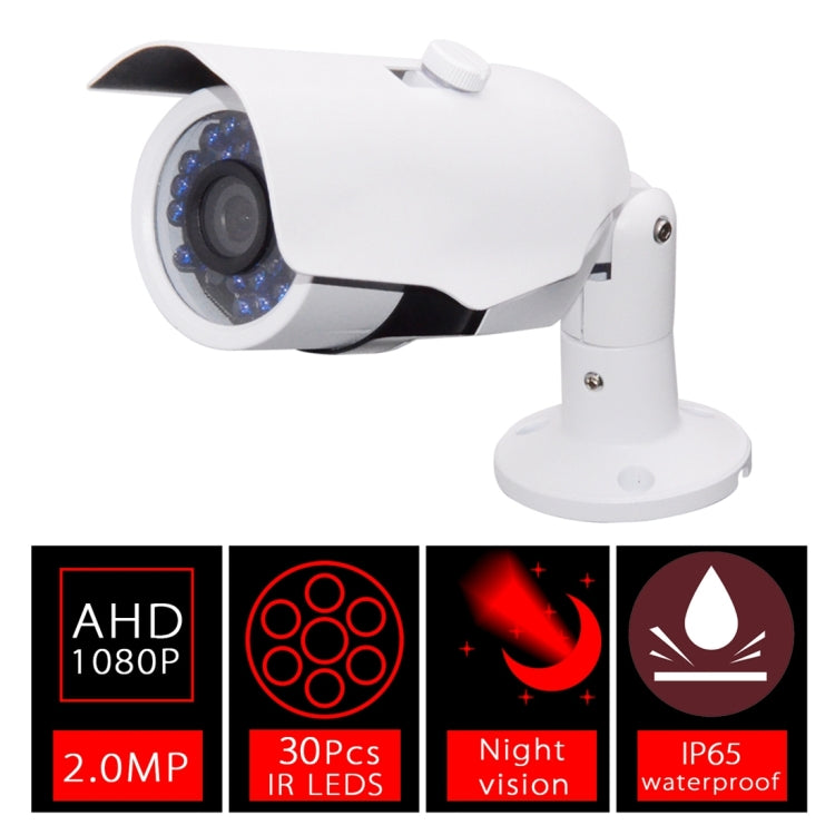 WQ-9001 720P HD Anti-water Gun Type Analog 30 Lights Infrared Camera