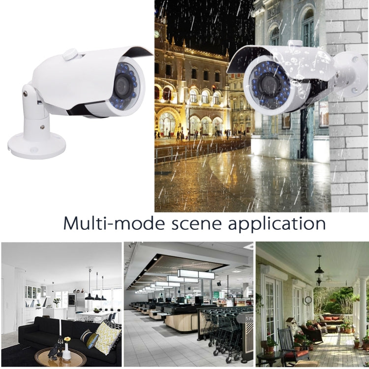 WQ-9001 720P HD Anti-water Gun Type Analog 30 Lights Infrared Camera