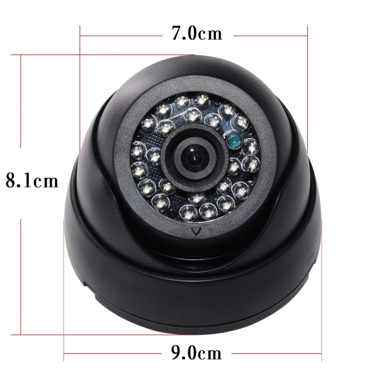 WQ-7005 24 LED Lights Conch Camera(Black)