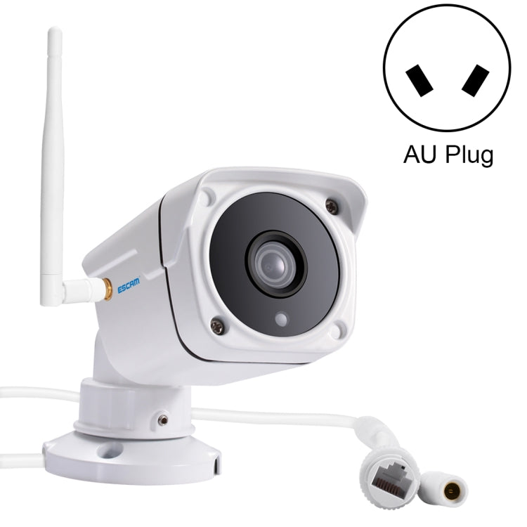 ESCAM PVR001 ONVIF HD 720P P2P Private Cloud IP66 Waterproof Security IP Camera, Support Night Vision / Motion Detection / TF Card (64GB Max), IR Distance: 10m,