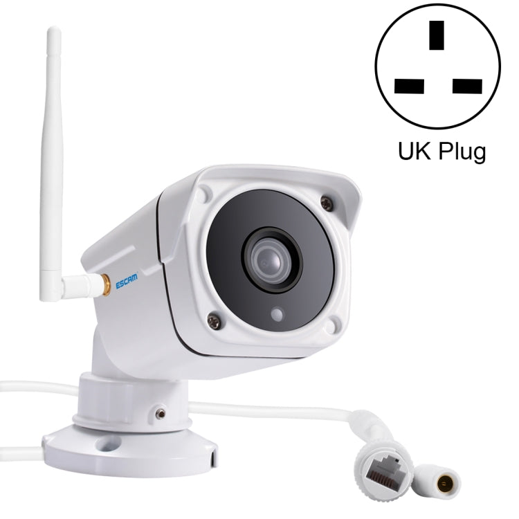 ESCAM PVR001 ONVIF HD 720P P2P Private Cloud IP66 Waterproof Security IP Camera, Support Night Vision / Motion Detection / TF Card (64GB Max), IR Distance: 10m,