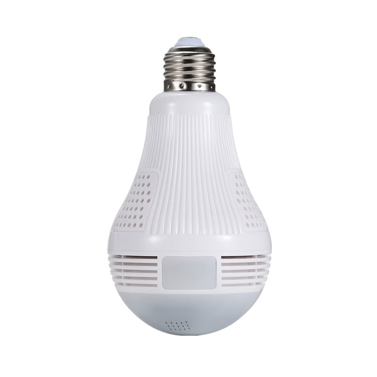 DP001 Light Bulb 360 Degrees Panoramic Fisheye Lens 1.3MP Camera, Support Remote Control, Screenshot and TF Card