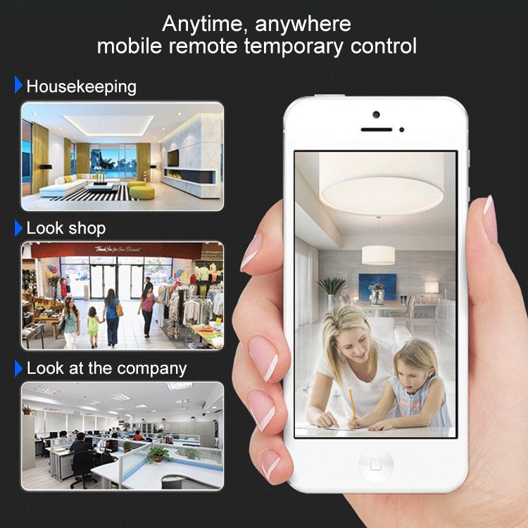 V380 1280X720P Resolution Surveillance Camera Wireless Network Camera HD Mobile Phone Remote Monitor With light bracket