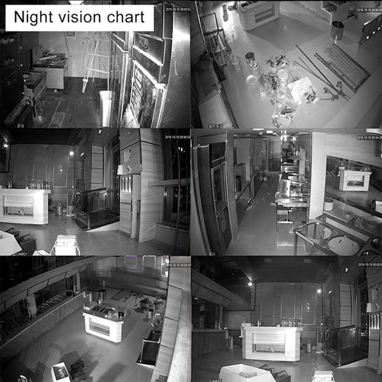 4CH HD 720P 1.0 Mega Pixel 2.4GHz WiFi IP Bullet Camera + NVR Kit (Black)
