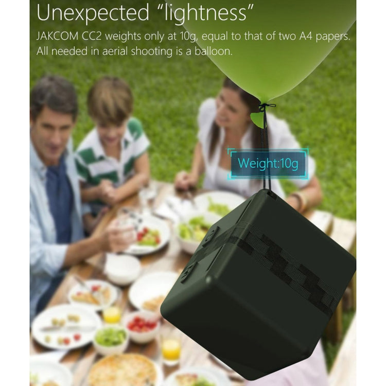 JAKCOM CC2 1080P HD Recorder Cube Smart Mini Camera, with Infrared Night Vision & Motion Detection(Black)