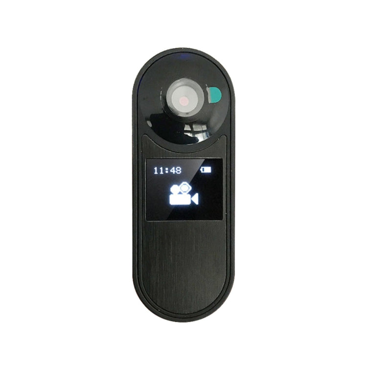 IDV008 Audio Voice Sound Dictaphone Recording Mini Clip Digital Recorder(Black)