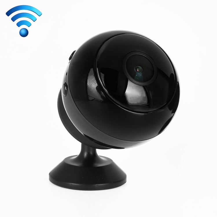 A12-5G 1080P Home Mini HD Infrared Night Vision 5G WiFi Video Camera with 32GB Memory Card(Black)