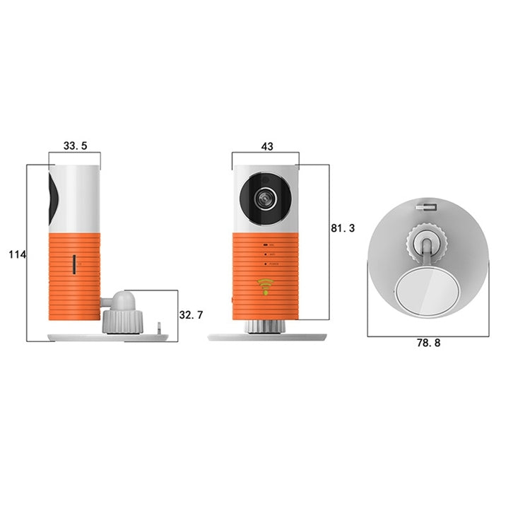 Automatically Enable Light Sensor Intelligent Home Wireless Wifi IP Camera, Support Video & Snapshot & Infrared Detect