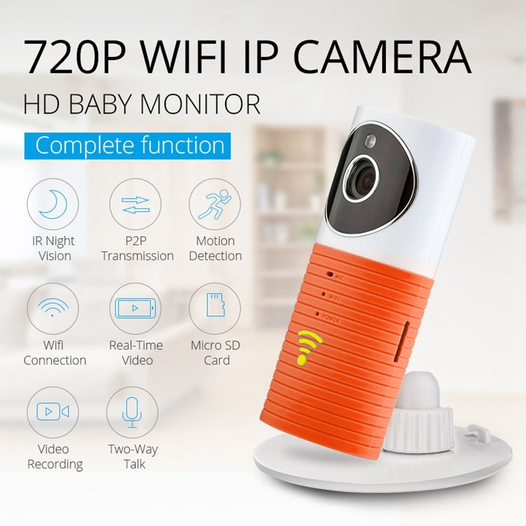Automatically Enable Light Sensor Intelligent Home Wireless Wifi IP Camera, Support Video & Snapshot & Infrared Detect
